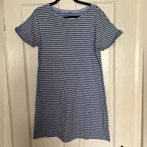 Lou & Grey Striped T-Shirt Dress